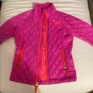 Girls North Face puffer